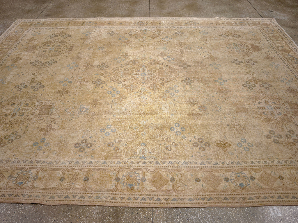 Vintage Persian Joshegan Room Size Carpet, No.30786 - Galerie Shabab