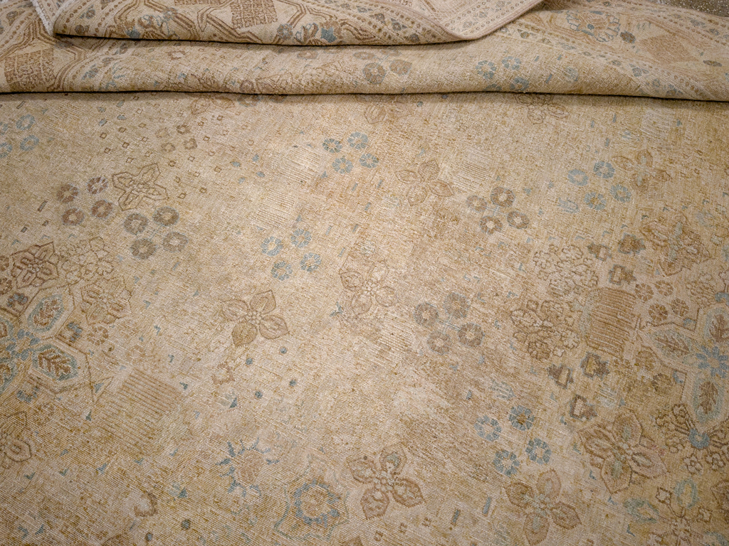 Vintage Persian Joshegan Room Size Carpet, No.30786 - Galerie Shabab
