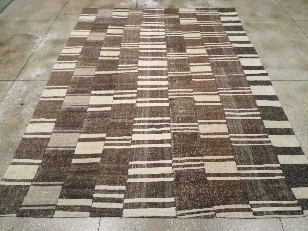 Modern Turkish Flatweave Kilim, No.30789 - Galerie Shabab