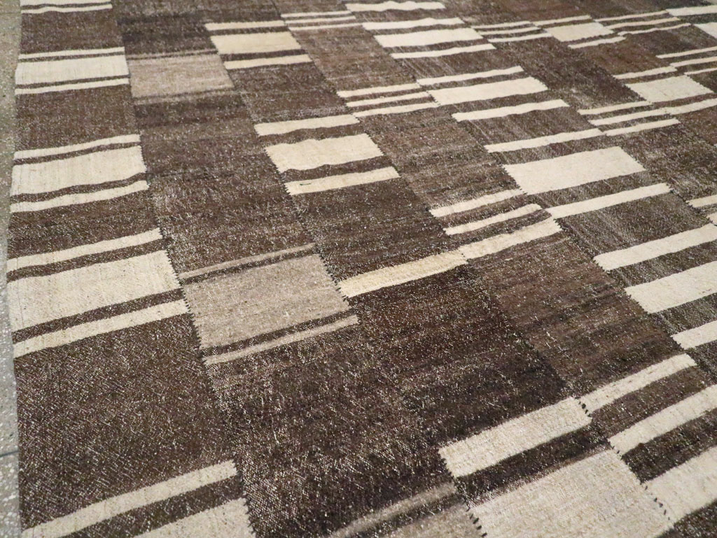 Modern Turkish Flatweave Kilim, No.30789 - Galerie Shabab