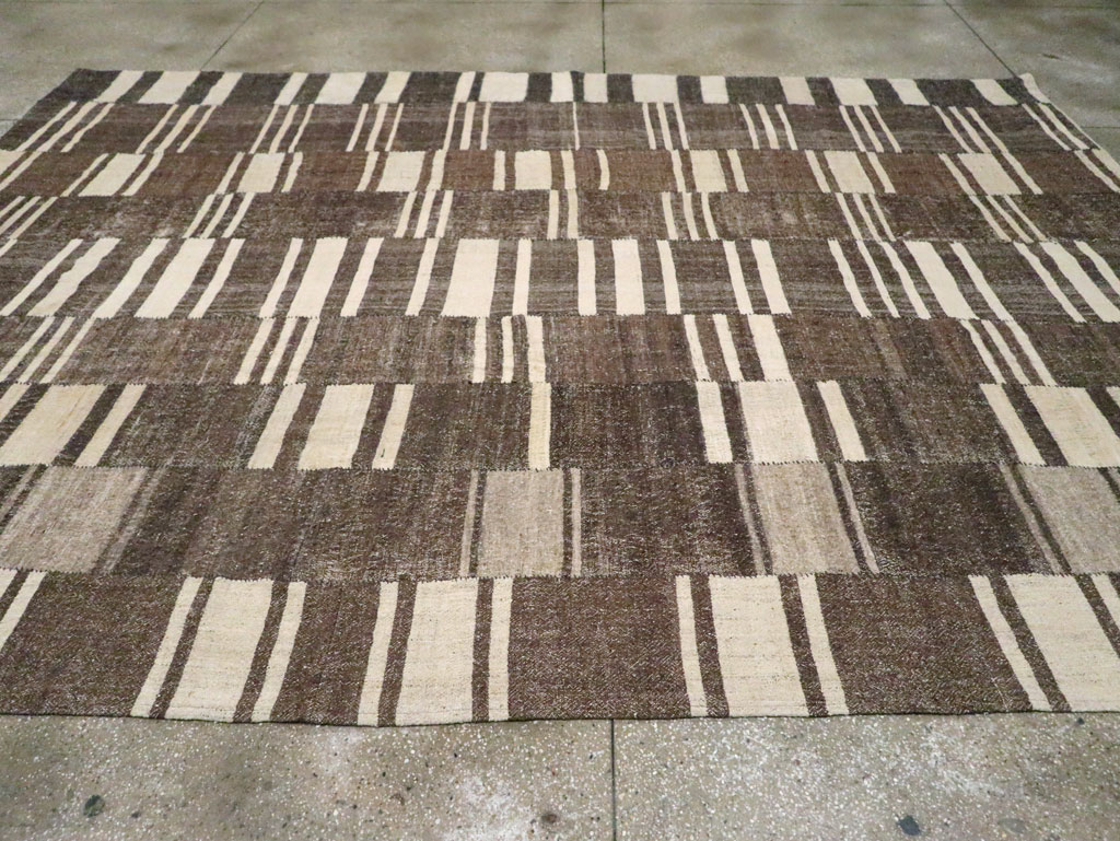 Modern Turkish Flatweave Kilim, No.30789 - Galerie Shabab