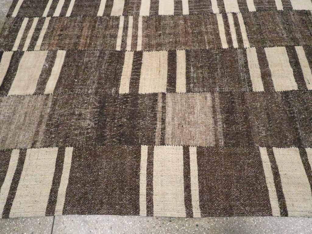 Modern Turkish Flatweave Kilim, No.30789 - Galerie Shabab