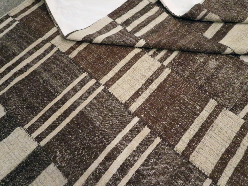Modern Turkish Flatweave Kilim, No.30789 - Galerie Shabab