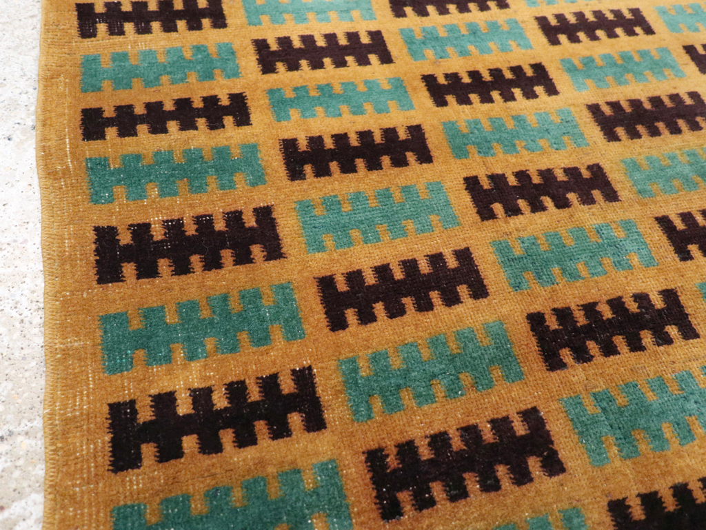 Vintage Turkish Anatolian Deco Rug, No.30794 - Galerie Shabab