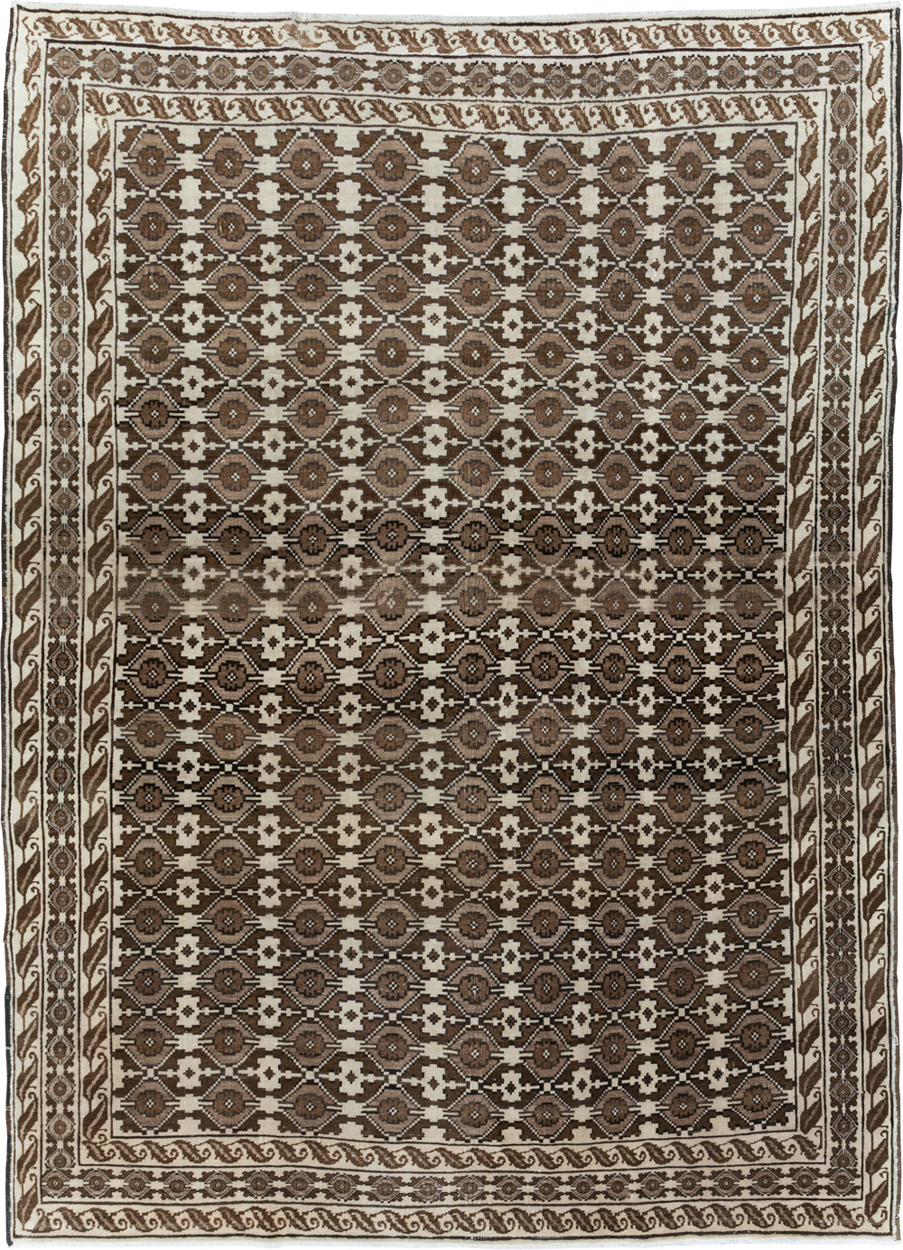 Vintage Turkish Anatolian Accent Carpet, No.30795 - Galerie Shabab