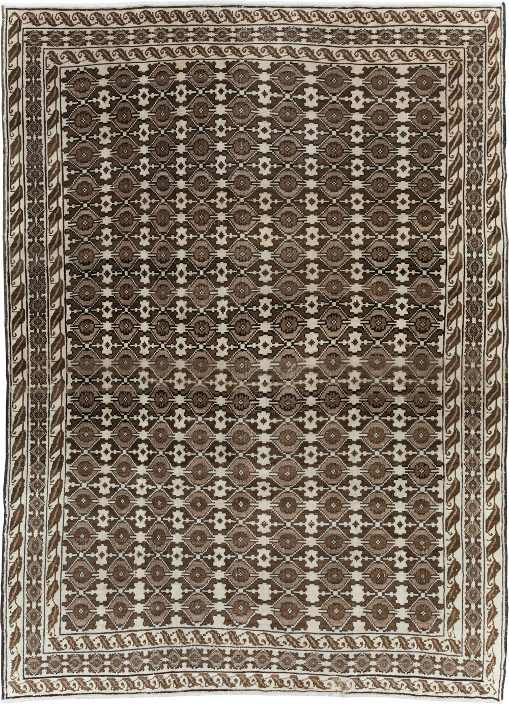 Vintage Turkish Anatolian Accent Carpet, No.30795 - Galerie Shabab