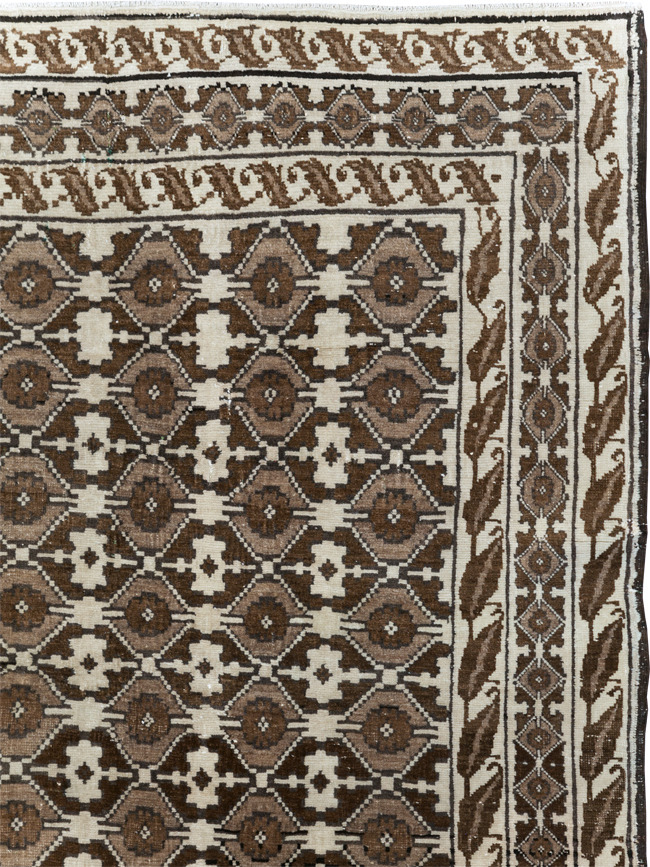 Vintage Turkish Anatolian Accent Carpet, No.30795 - Galerie Shabab