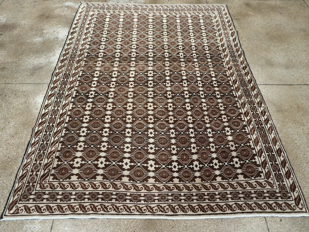 Vintage Turkish Anatolian Accent Carpet, No.30795 - Galerie Shabab
