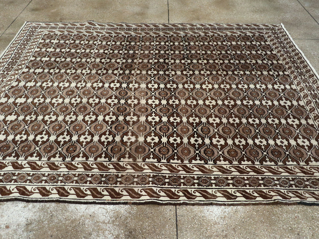 Vintage Turkish Anatolian Accent Carpet, No.30795 - Galerie Shabab