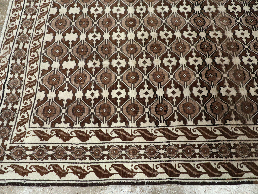 Vintage Turkish Anatolian Accent Carpet, No.30795 - Galerie Shabab