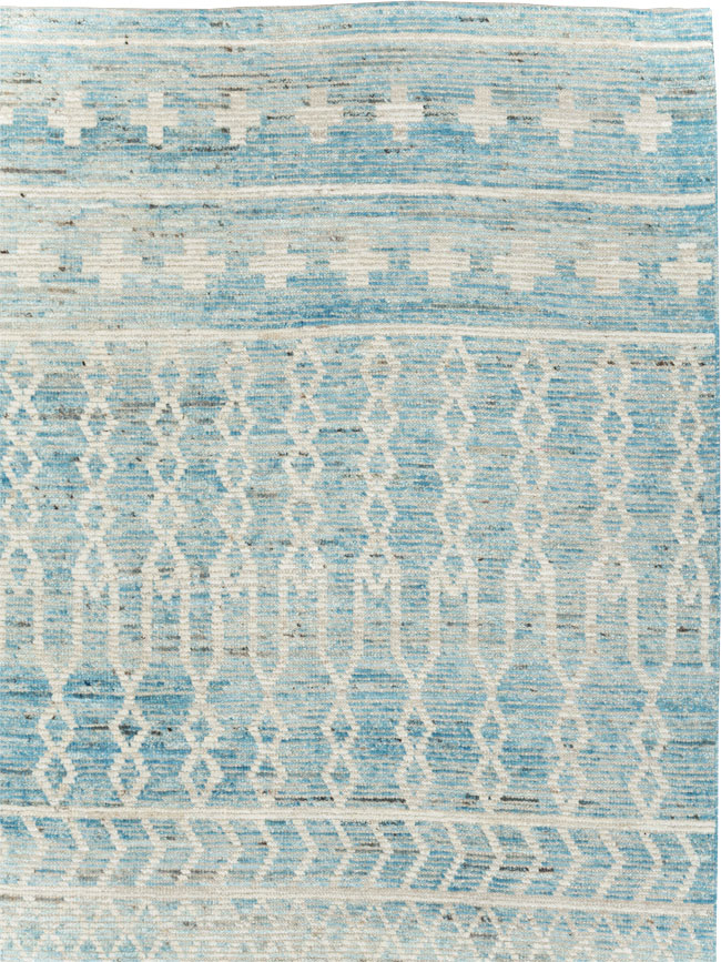 Modern Moroccan Inspired Turkish Carpet, No.30803 - Galerie Shabab