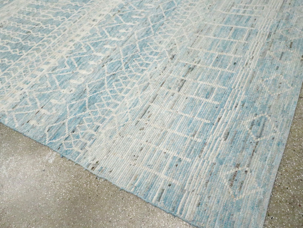 Modern Moroccan Inspired Turkish Carpet, No.30803 - Galerie Shabab