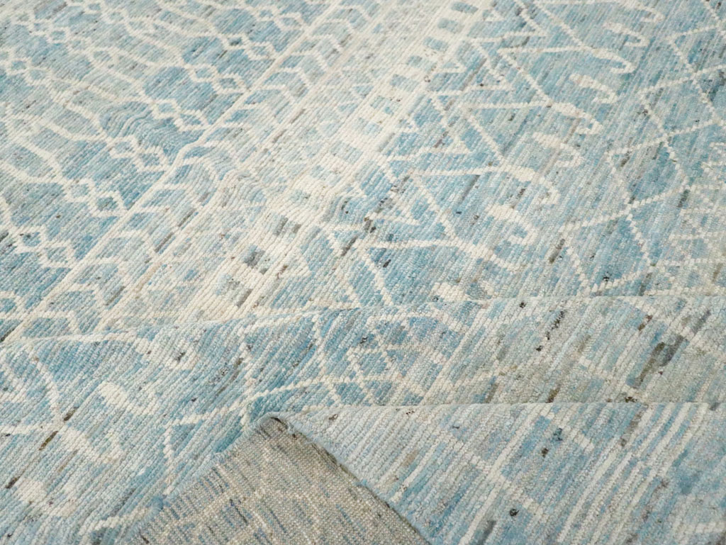 Modern Moroccan Inspired Turkish Carpet, No.30803 - Galerie Shabab