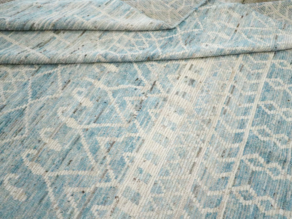 Modern Moroccan Inspired Turkish Carpet, No.30803 - Galerie Shabab