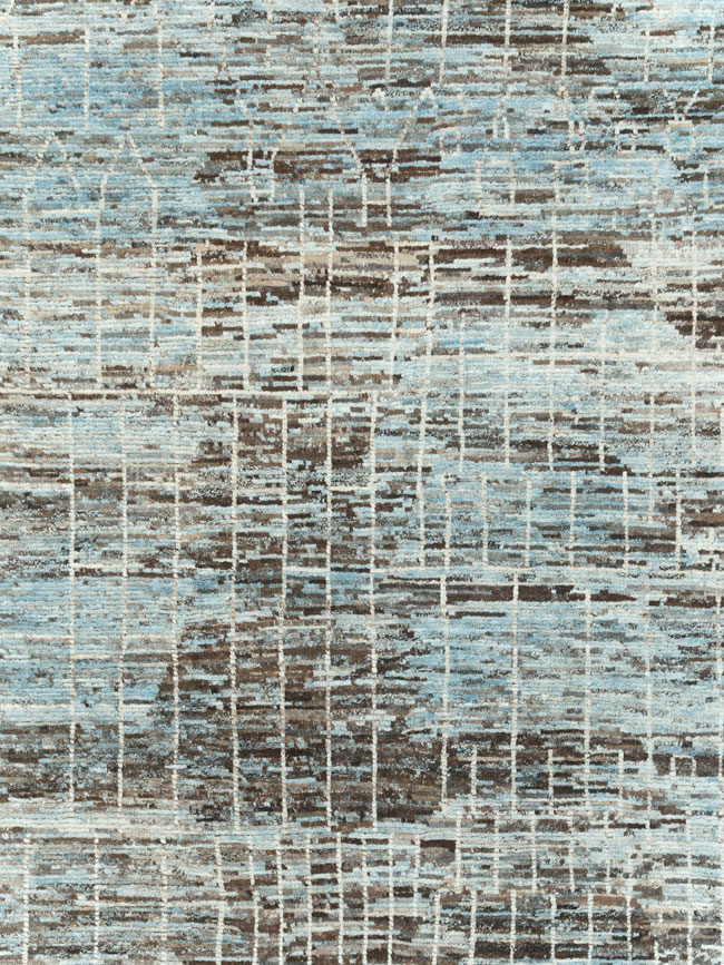 Moroccan Inspired Contemporary Turkish Room Size Carpet, No.30804 - Galerie Shabab