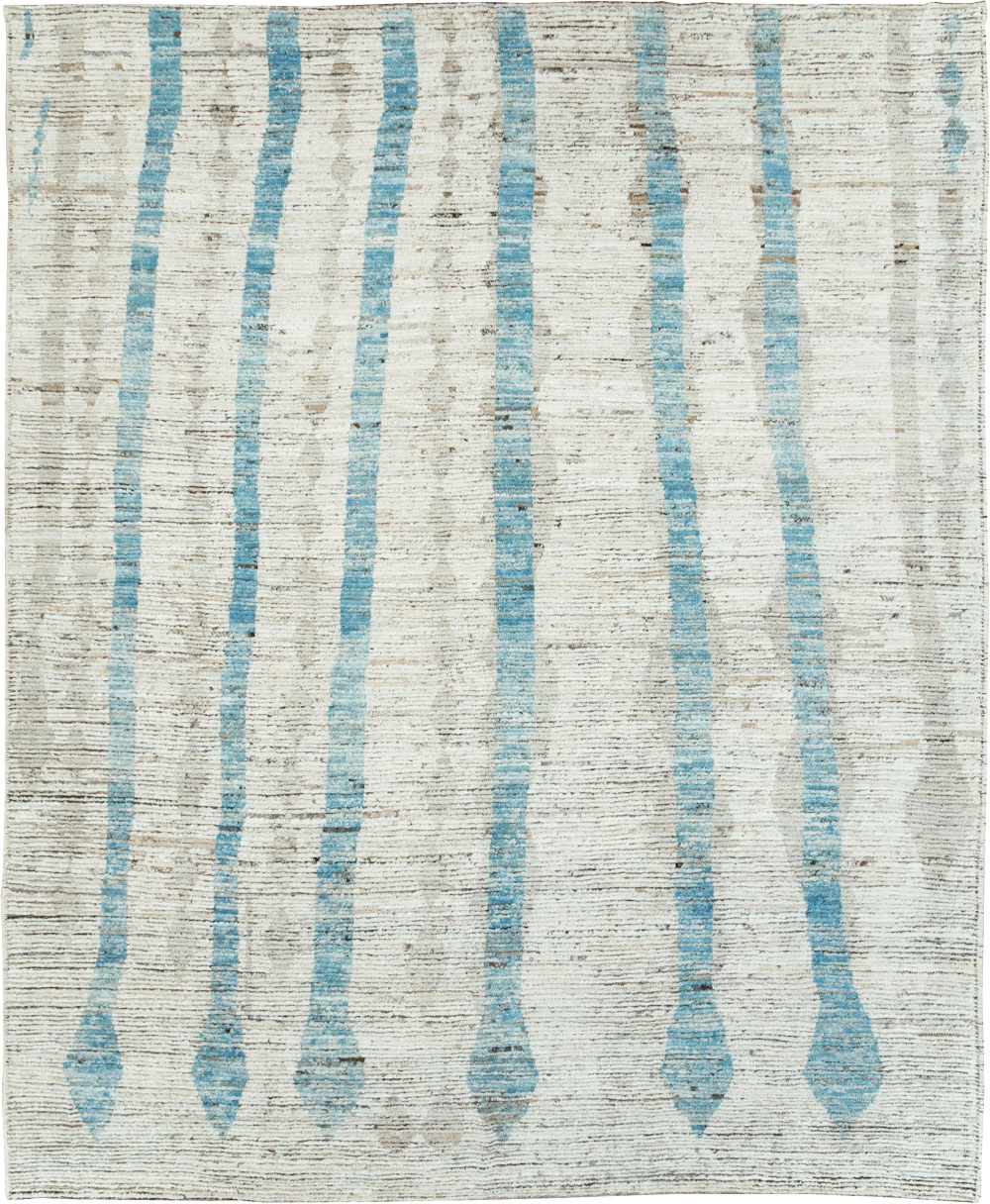 Moroccan Inspired Contemporary Turkish Room Size Carpet, No.30805 - Galerie Shabab