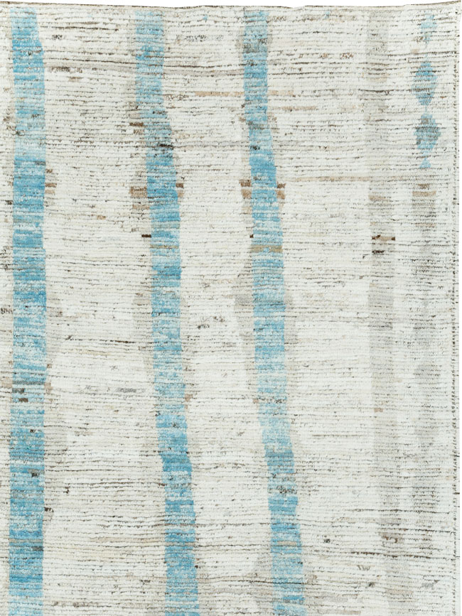 Moroccan Inspired Contemporary Turkish Room Size Carpet, No.30805 - Galerie Shabab