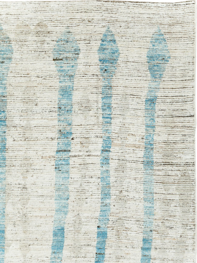 Moroccan Inspired Contemporary Turkish Room Size Carpet, No.30805 - Galerie Shabab