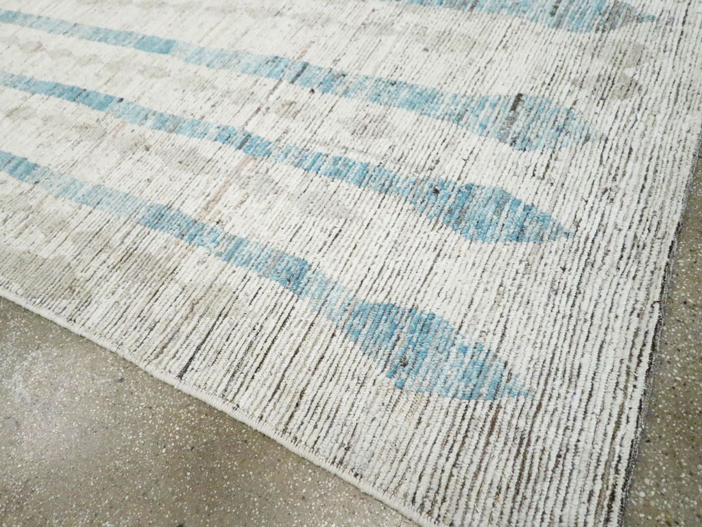 Moroccan Inspired Contemporary Turkish Room Size Carpet, No.30805 - Galerie Shabab