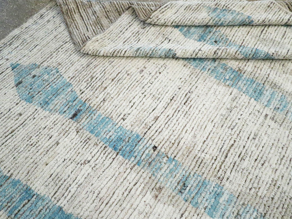 Moroccan Inspired Contemporary Turkish Room Size Carpet, No.30805 - Galerie Shabab