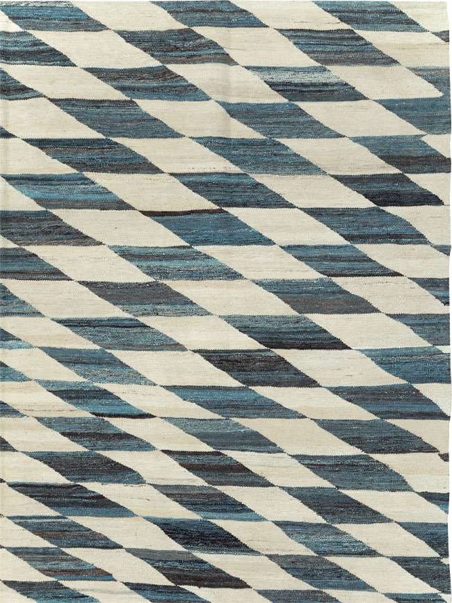 Modern Turkish Flatweave Kilim , No.30806 - Galerie Shabab