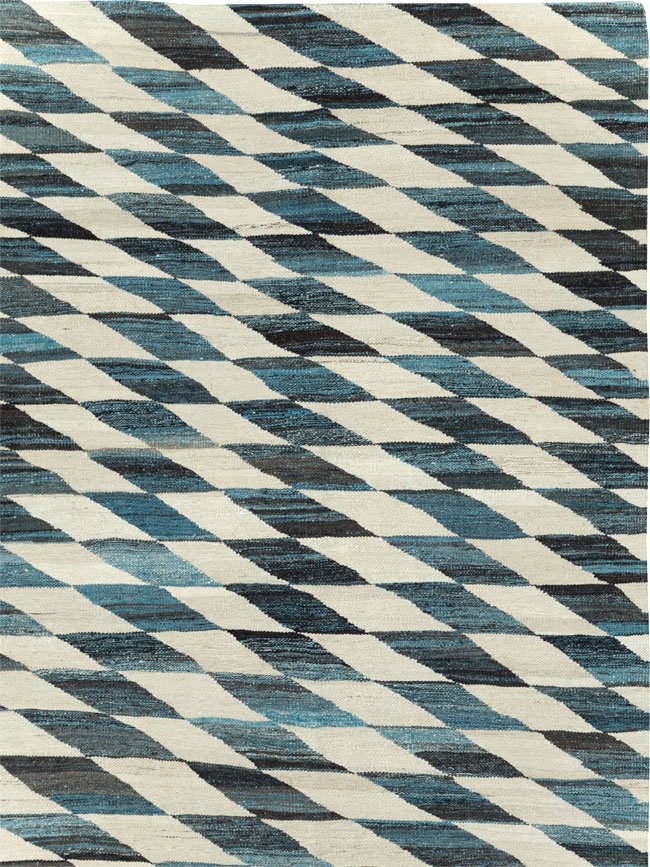 Modern Turkish Flatweave, No.30806 - Galerie Shabab