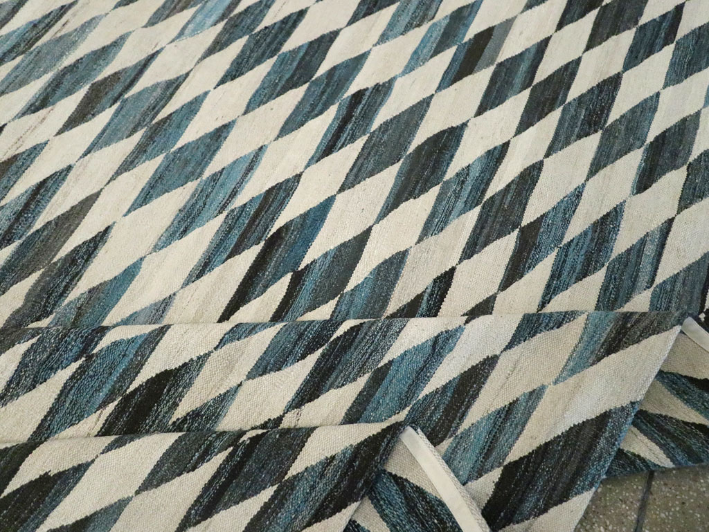 Modern Turkish Flatweave, No.30806 - Galerie Shabab