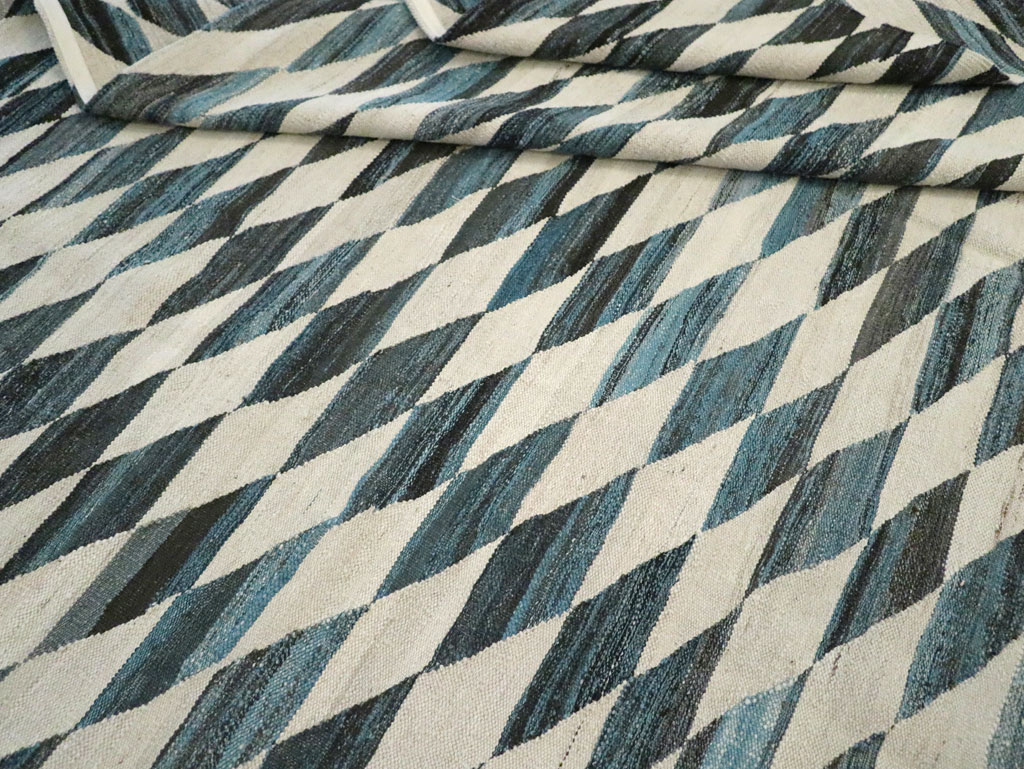 Modern Turkish Flatweave Kilim , No.30806 - Galerie Shabab