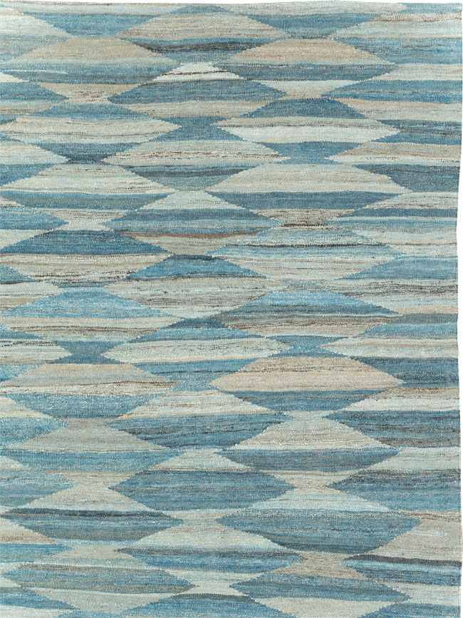 Modern Turkish Flatweave Kilim, No.30807 - Galerie Shabab