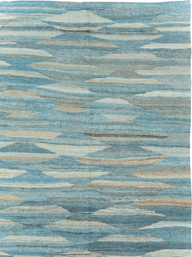 Modern Turkish Flatweave Kilim, No.30807 - Galerie Shabab