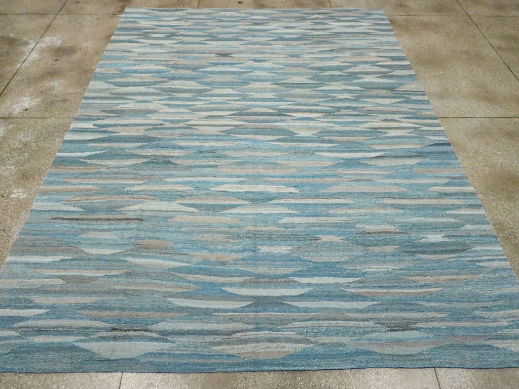 Modern Turkish Flatweave Kilim, No.30807 - Galerie Shabab