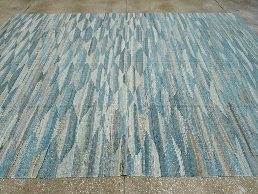 Modern Turkish Flatweave Kilim, No.30807 - Galerie Shabab