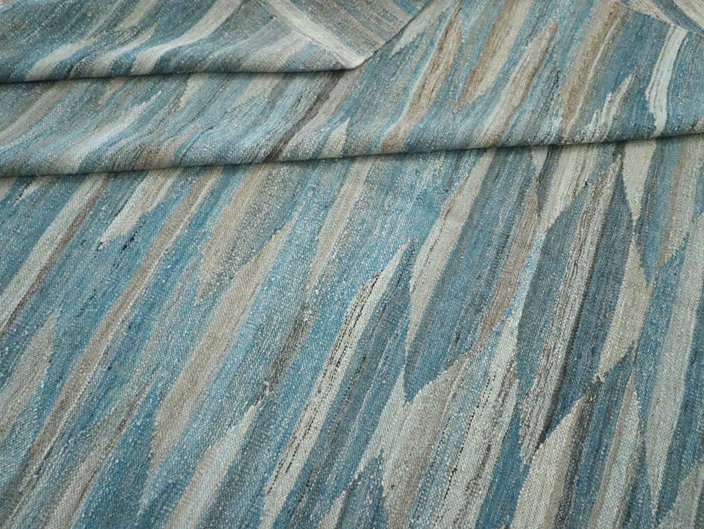 Modern Turkish Flatweave Kilim, No.30807 - Galerie Shabab