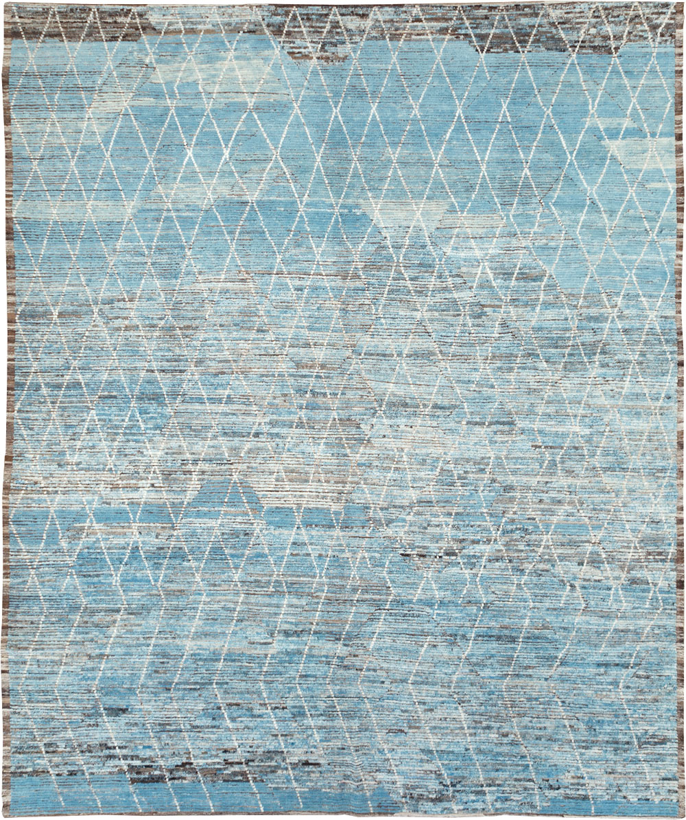 Moroccan Inspired Contemporary Turkish Large Room Size Carpet, No.30808 - Galerie Shabab