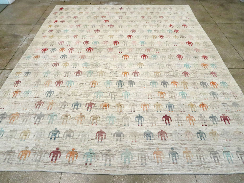 Modern Anatolian Tribal Carpet, No.30811 - Galerie Shabab