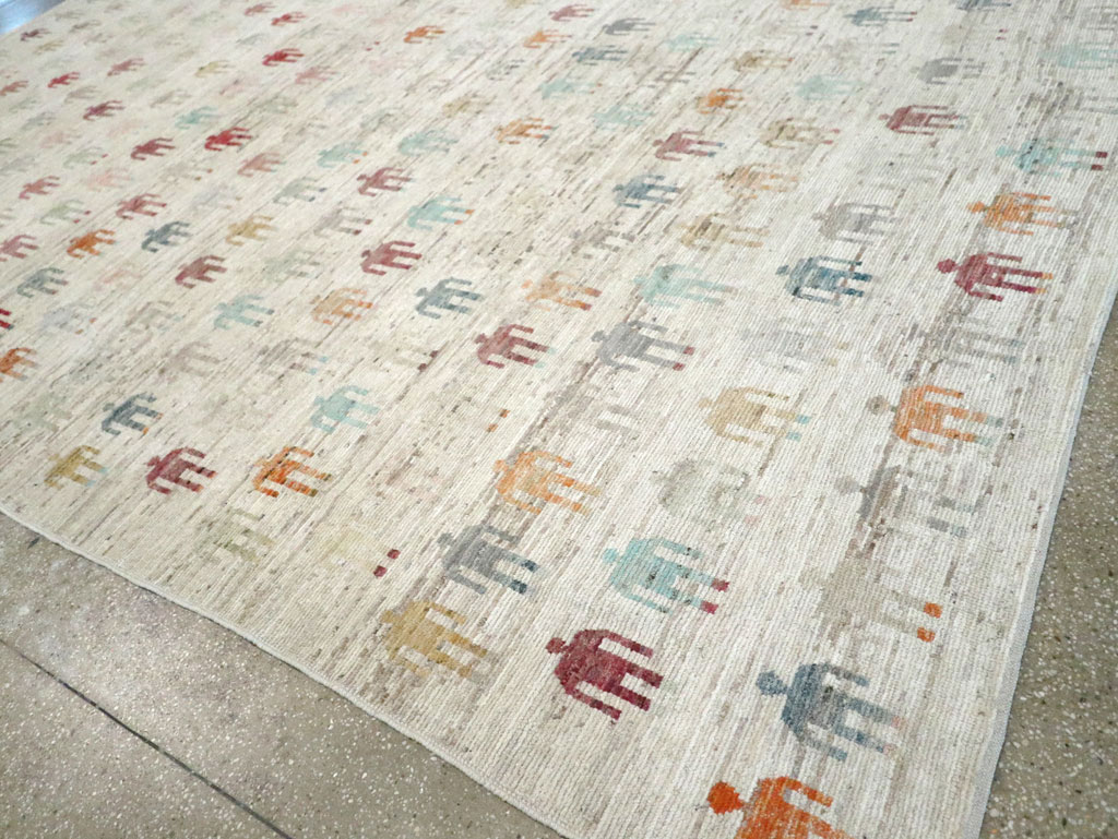 Modern Anatolian Tribal Carpet, No.30811 - Galerie Shabab