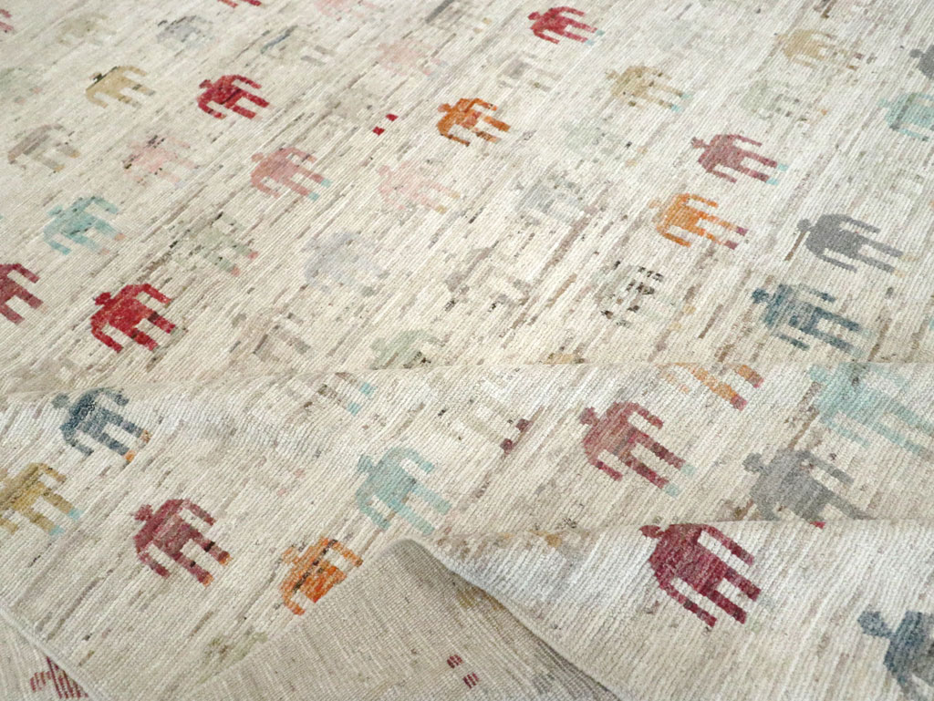 Modern Anatolian Tribal Carpet, No.30811 - Galerie Shabab