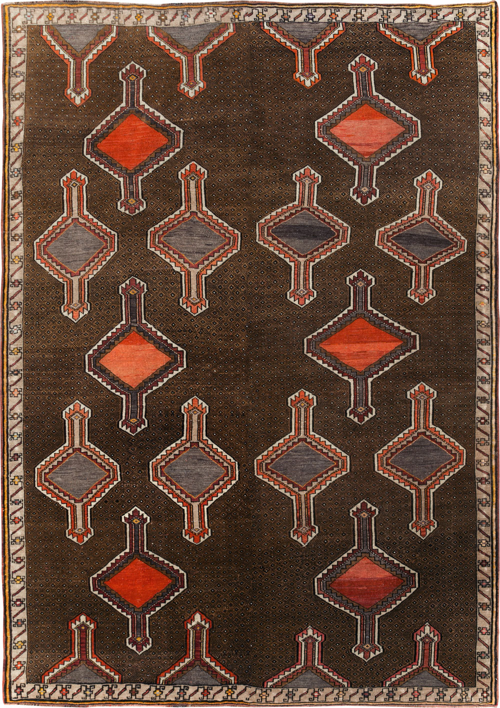 Vintage Turkish Anatolian Room Size Carpet, No.30817 - Galerie Shabab