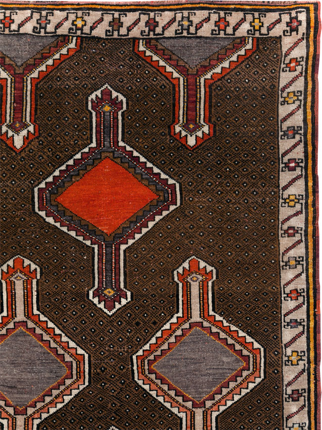 Vintage Turkish Anatolian Room Size Carpet, No.30817 - Galerie Shabab