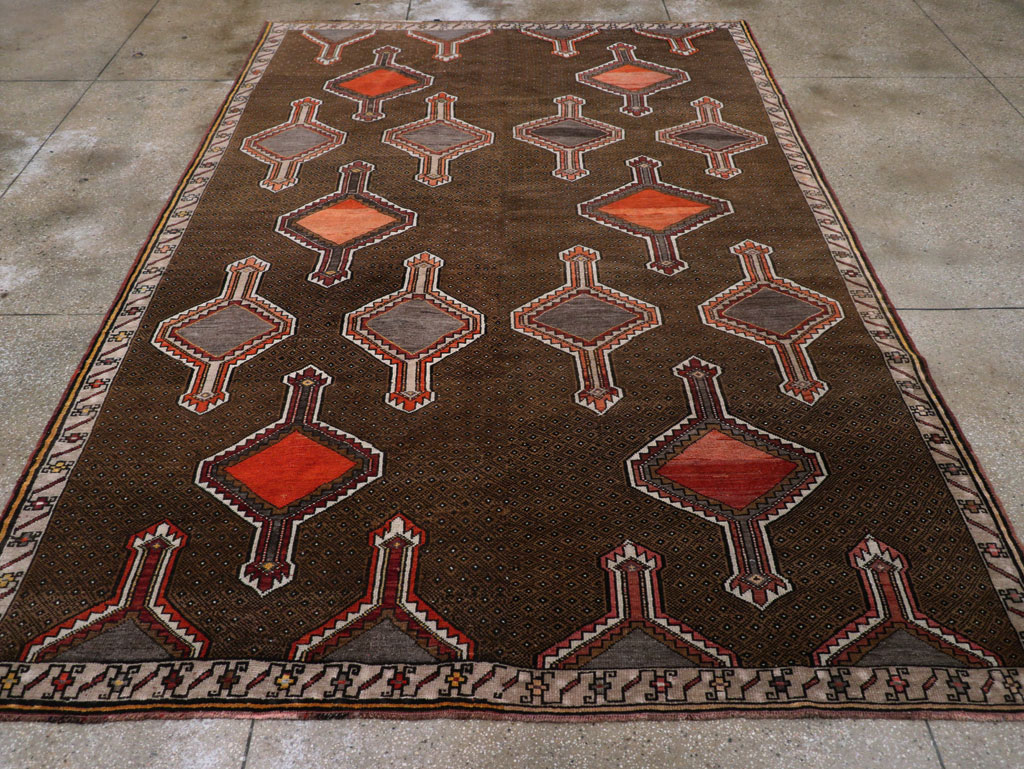 Vintage Turkish Anatolian Room Size Carpet, No.30817 - Galerie Shabab