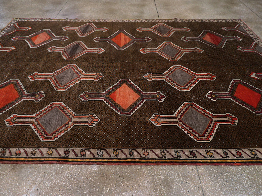 Vintage Turkish Anatolian Room Size Carpet, No.30817 - Galerie Shabab