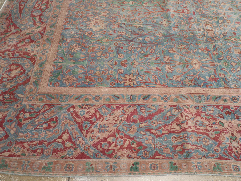 Vintage Indian Lahore Oversize Carpet, No.30820 - Galerie Shabab