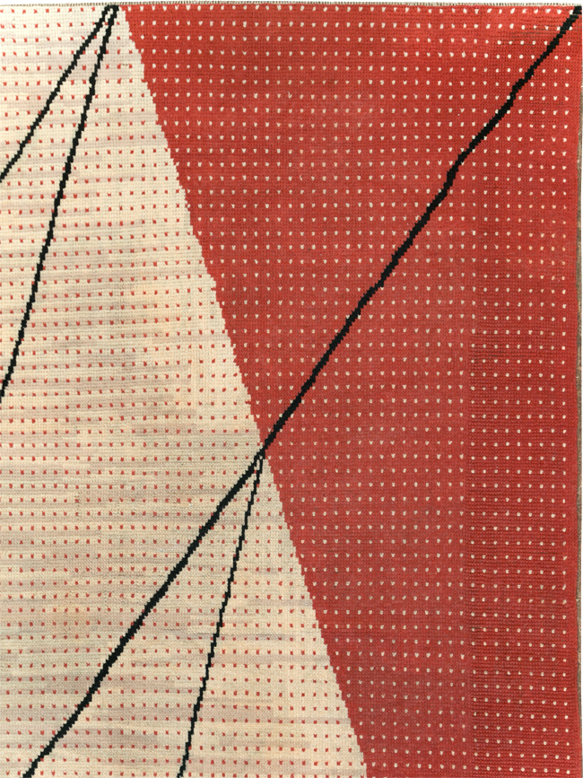 Vintage Czech Art Deco Large Room Size Carpet By Antonin Kybal, No.30824 - Galerie Shabab