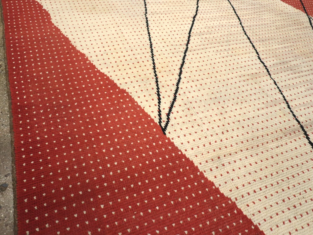 Vintage Czech Art Deco Large Room Size Carpet By Antonin Kybal, No.30824 - Galerie Shabab