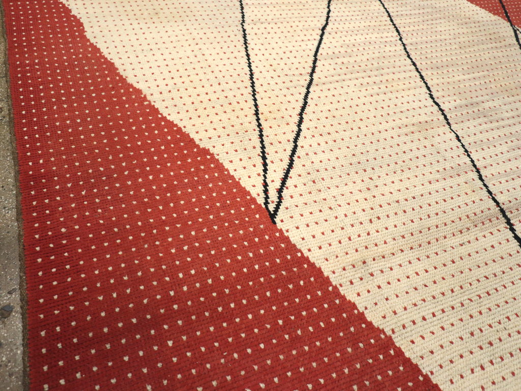 Vintage Czech Art Deco Large Room Size Carpet By Antonin Kybal, No.30824 - Galerie Shabab