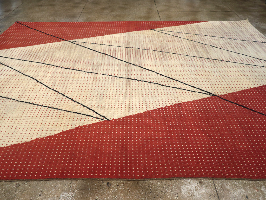 Vintage Czech Art Deco Large Room Size Carpet By Antonin Kybal, No.30824 - Galerie Shabab