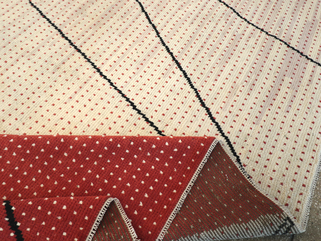 Vintage Czech Art Deco Large Room Size Carpet By Antonin Kybal, No.30824 - Galerie Shabab