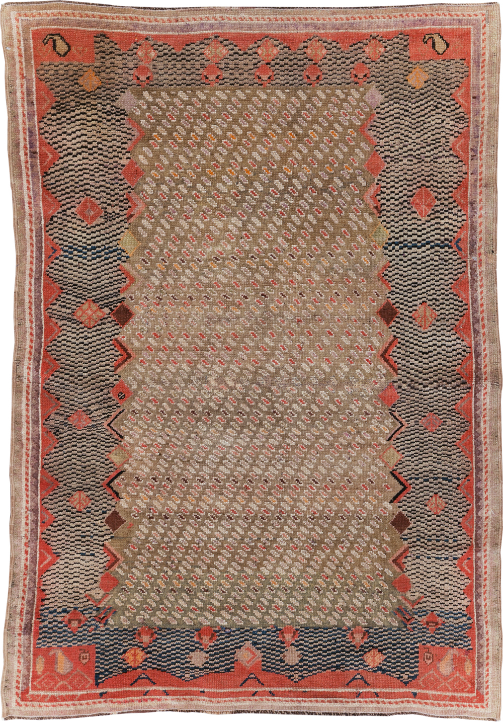 Antique Persian Kurdish Rug, No.30825 - Galerie Shabab