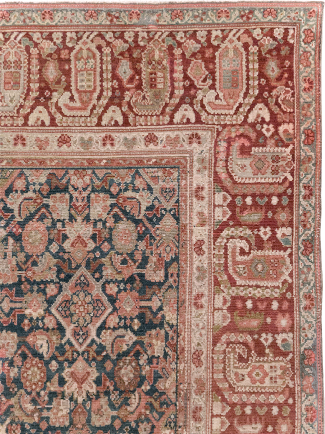 Antique Persian Malayer Accent Carpet, No.30829 - Galerie Shabab