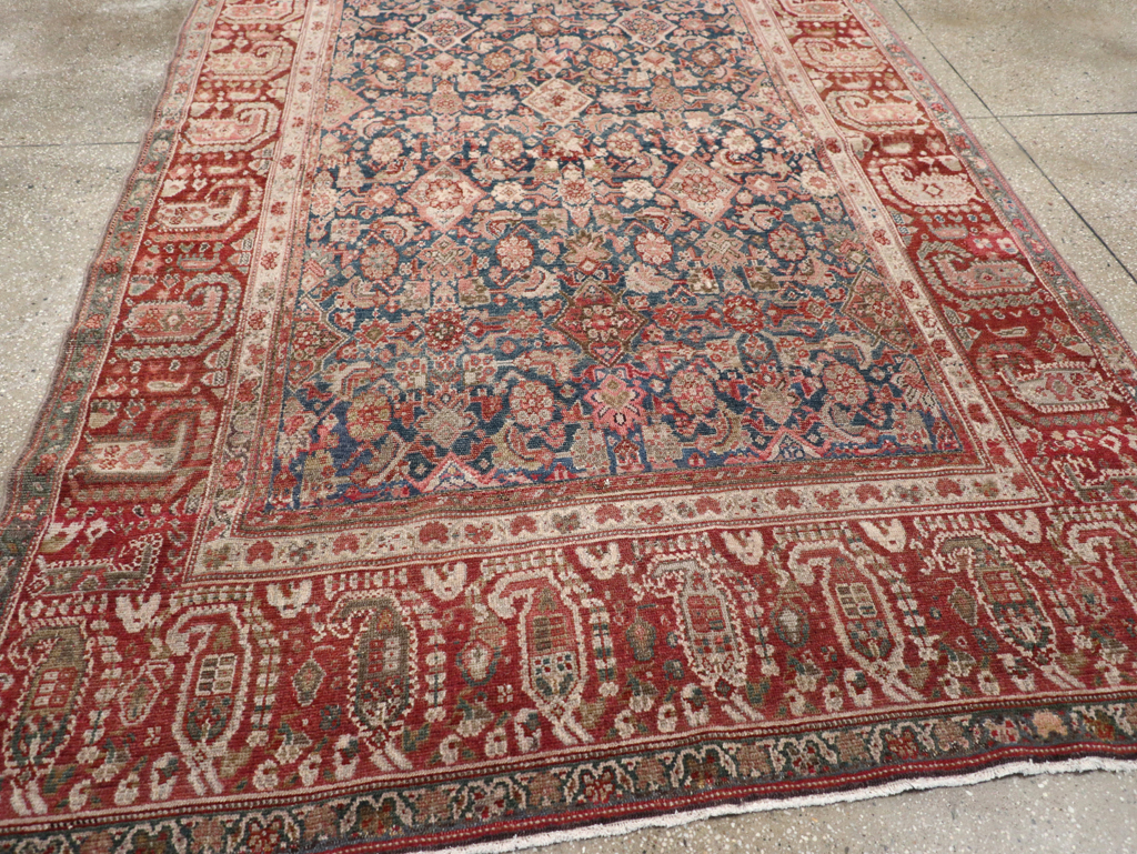 Antique Persian Malayer Accent Carpet, No.30829 - Galerie Shabab